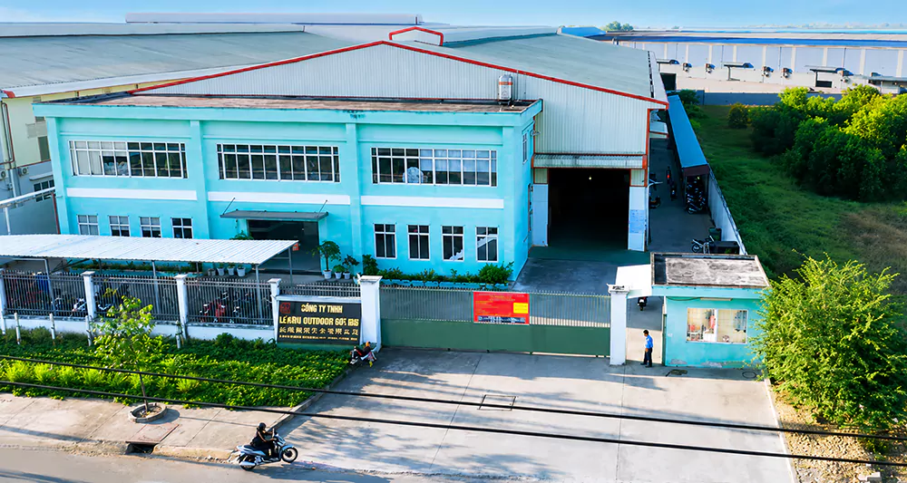 Tianrui Vietnam trolley bag factory in Binh Duong for mass production